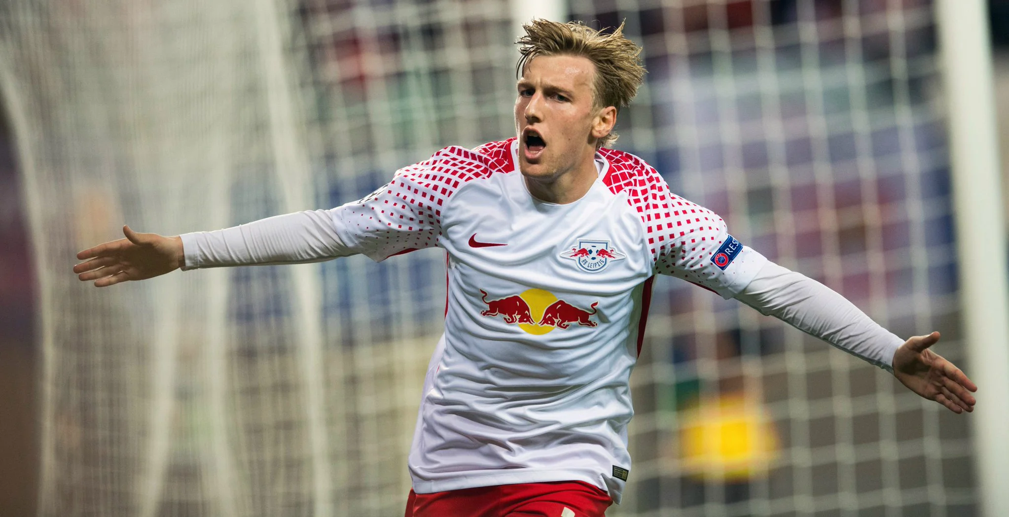 Еміль Форсберг забив перший гол РБ Лейпциг в Лізі чемпіонів