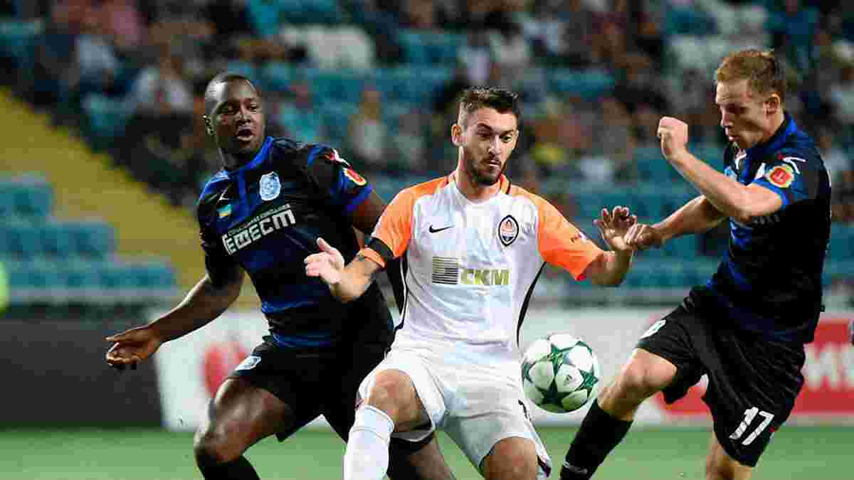 Чорноморець – Шахтар – 0:0 – Відеоогляд матчу