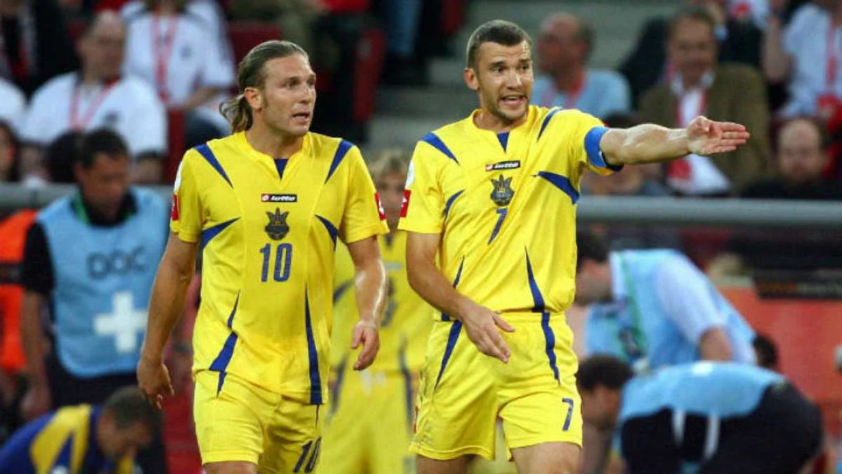 Андрей Шевченко и Андрей Воронин