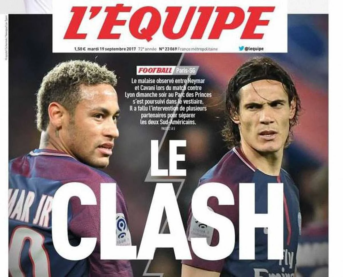 Неймар vs. Кавані