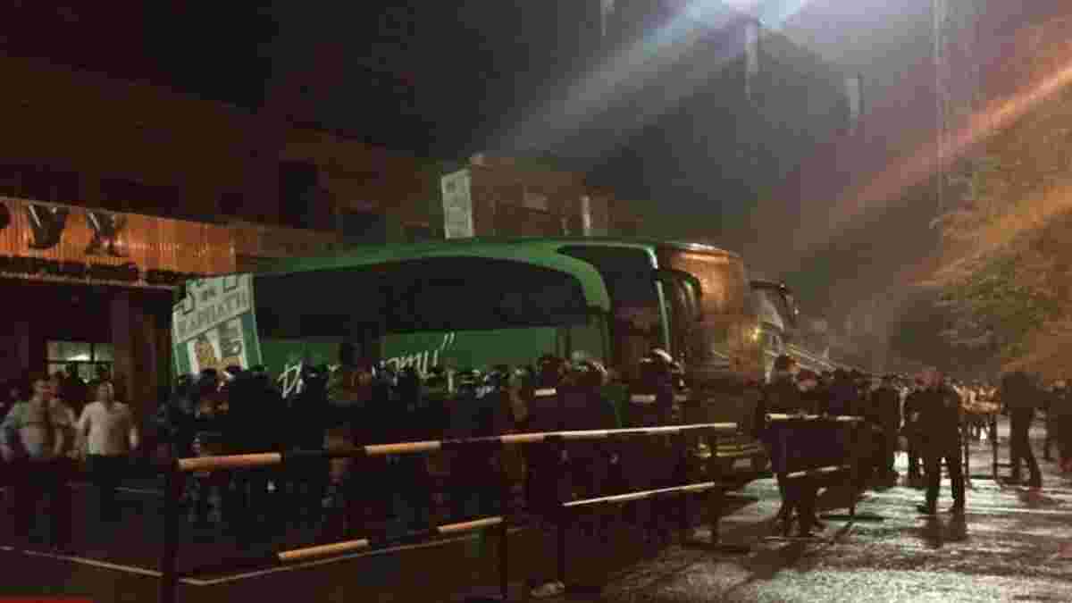Полиция и Нацгвардия защитили Карпаты в Ивано-Франковске от разъяренных фанатов