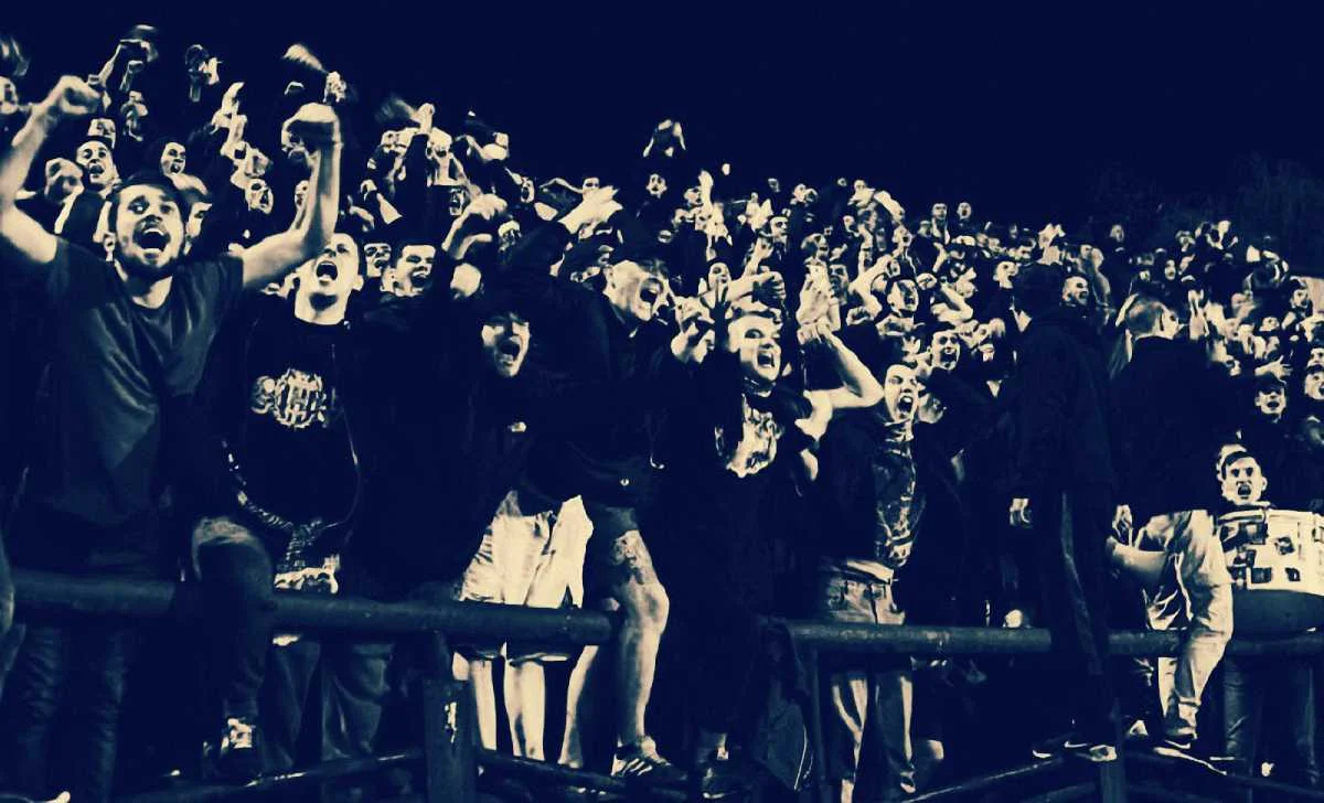 Ультрас Карпат у Франківську / Фото ultras.lviv.ua