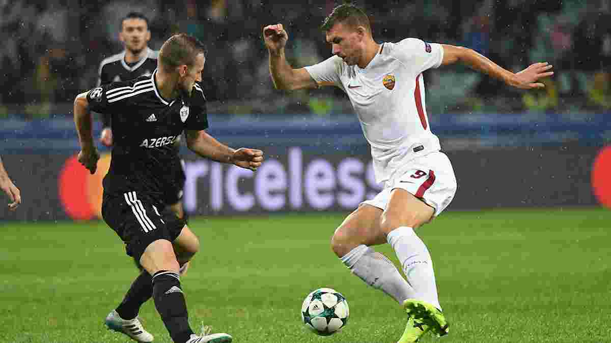 Карабах – Рома – 1:2 – Видео голов и обзор матча