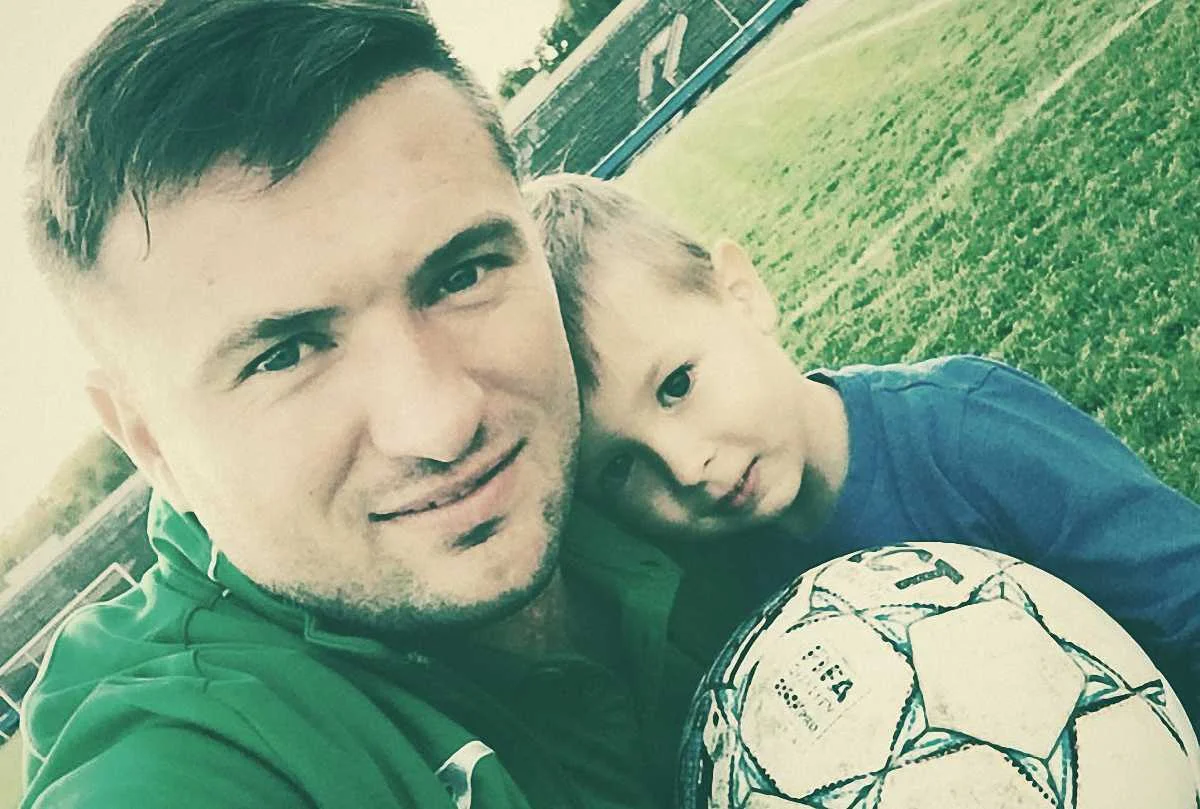 Володимир Боришкевич разом із своїм сином / Facebook