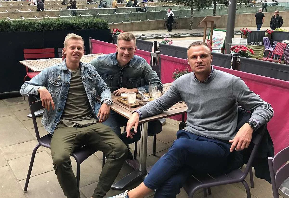 Олександр Зінченко (зліва)