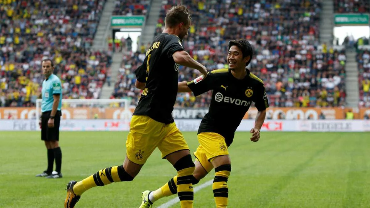 Андрей Ярмоленко и Синдзи Кагава