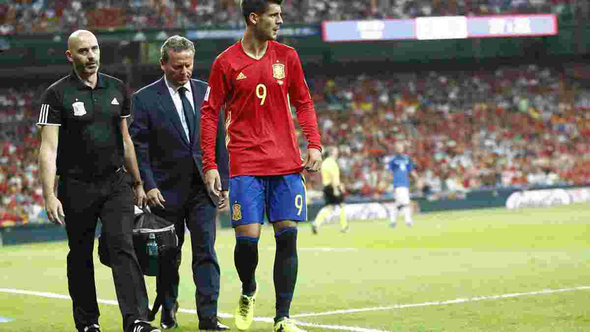 Іньєста, Мората і Карвахаль вибули зі складу Іспанії на вирішальні матчі відбору до ЧС-2018