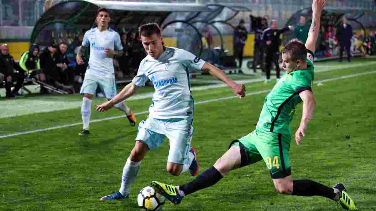 Данченко забил второй гол за Анжи – в ворота Зенита