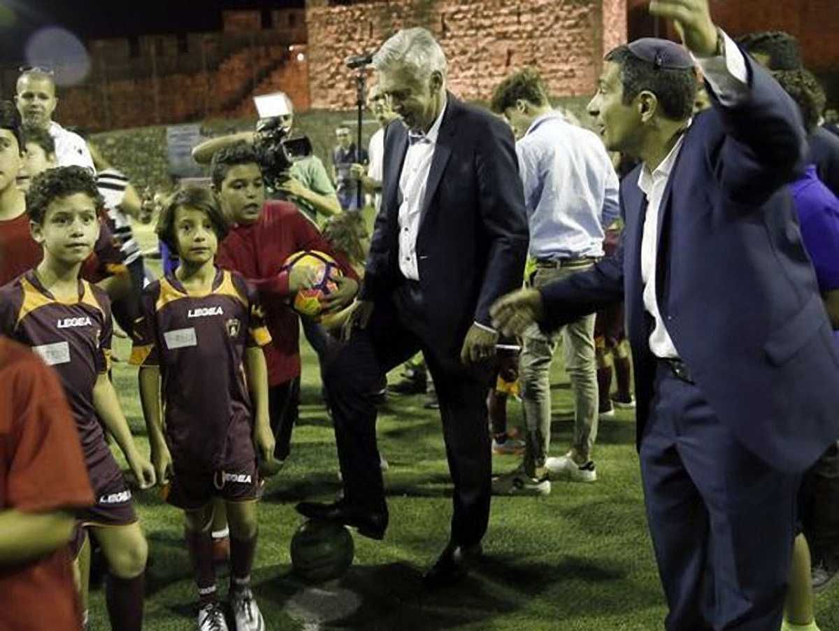 Карло Анчелотті в Єрусалимі