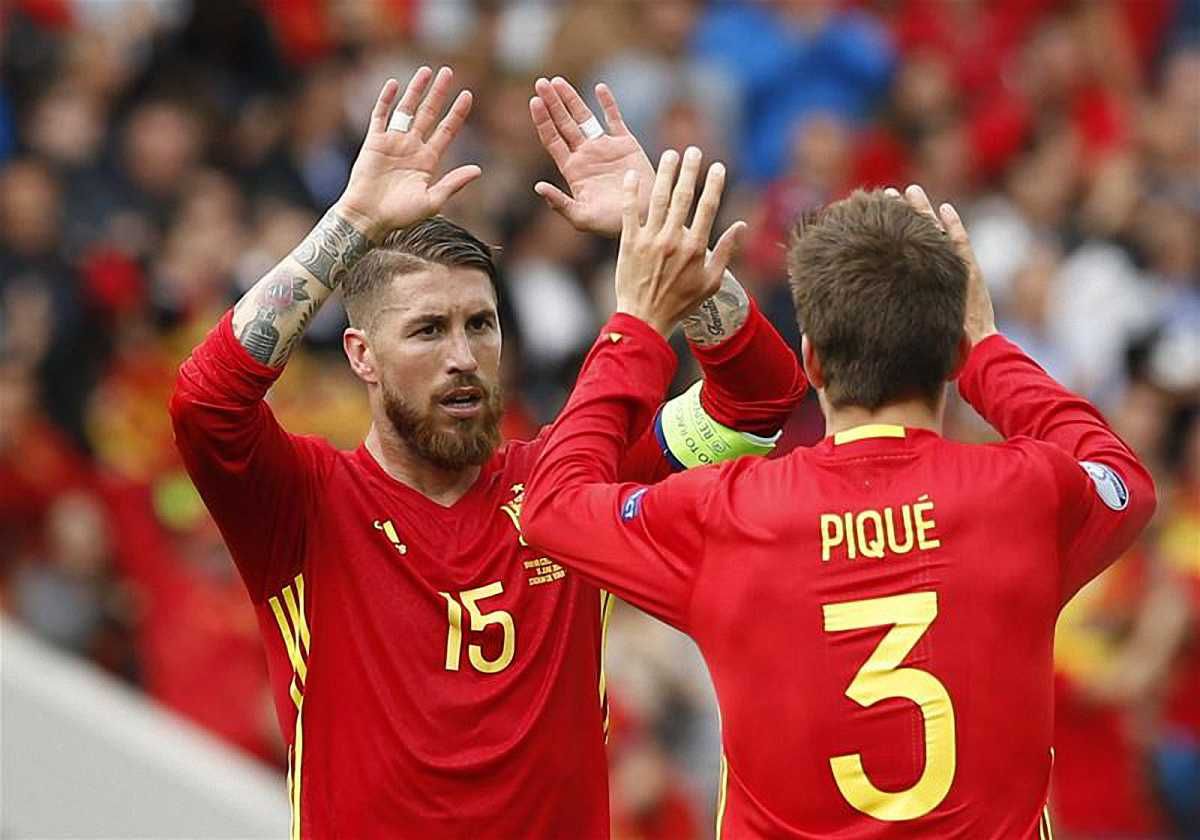 Серхио Рамос и Жерар Пике / Squawka