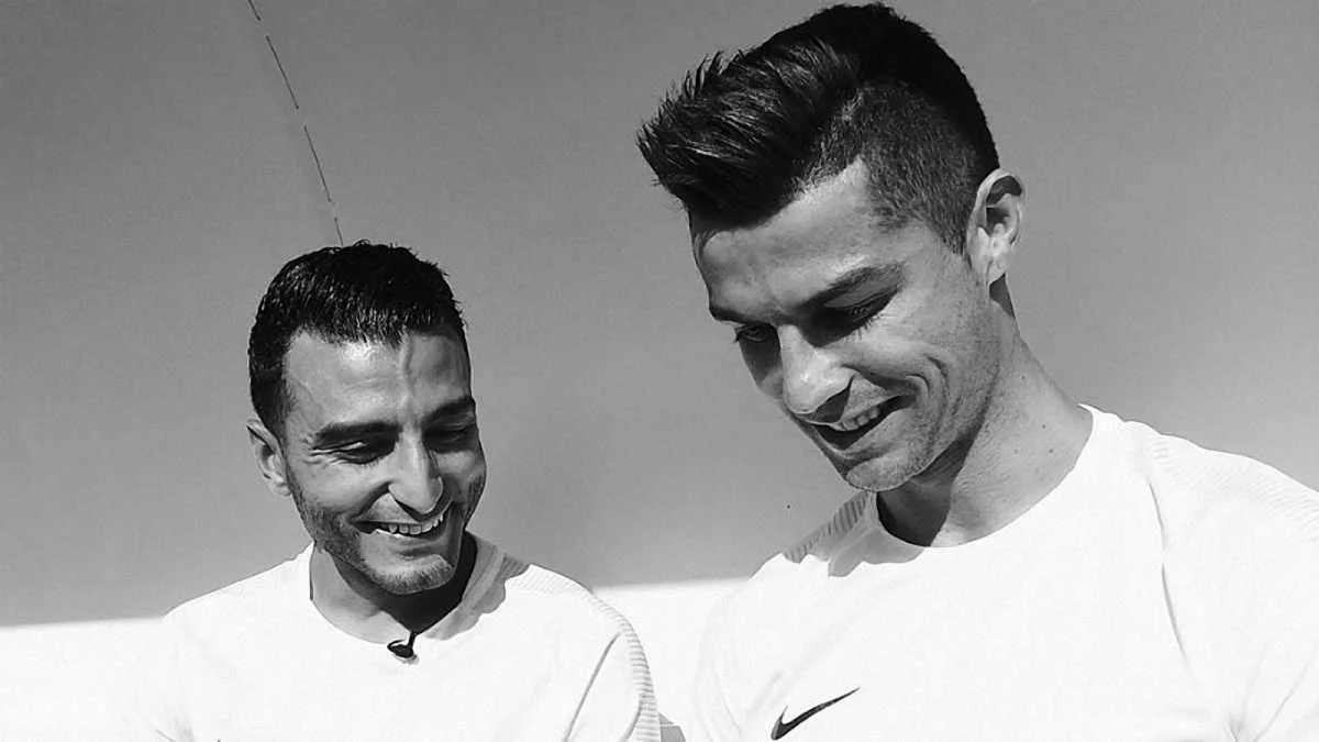 Соф'ян Тузані і Кріштіану Роналду