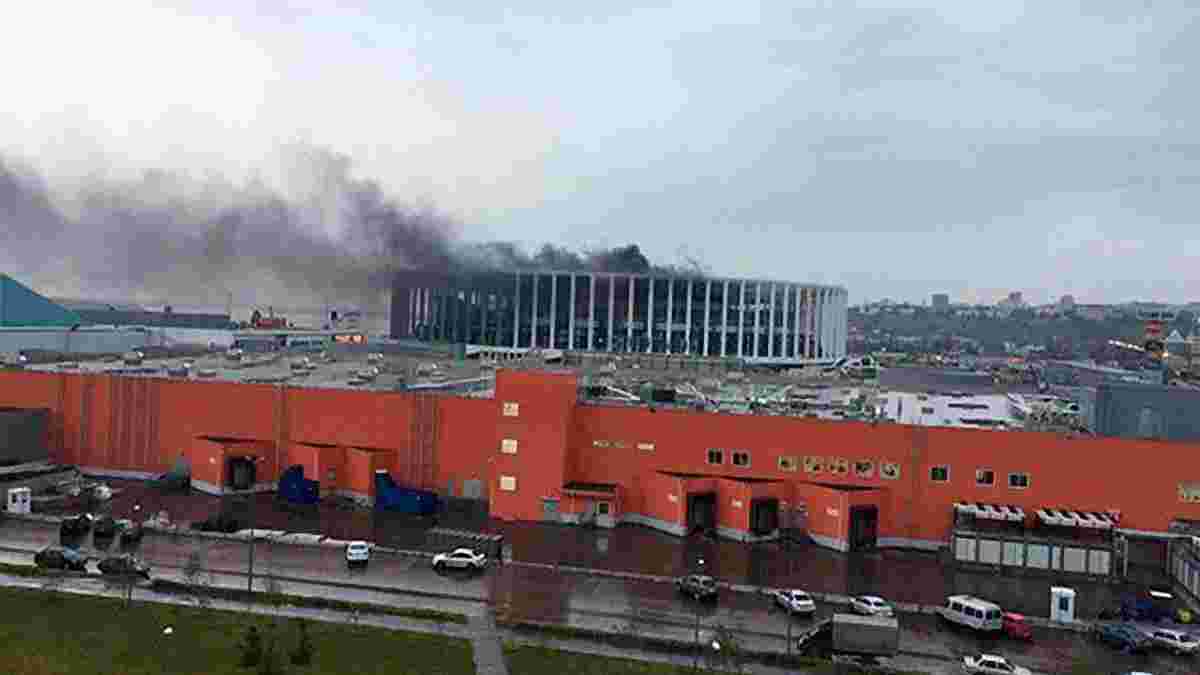 На российском стадионе, который будет принимать ЧМ-2018, вспыхнул пожар