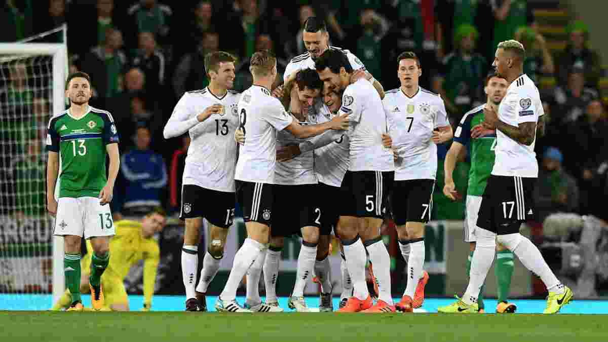 Північна Ірландія – Німеччина – 1:3 – Відео голів і огляд матчу