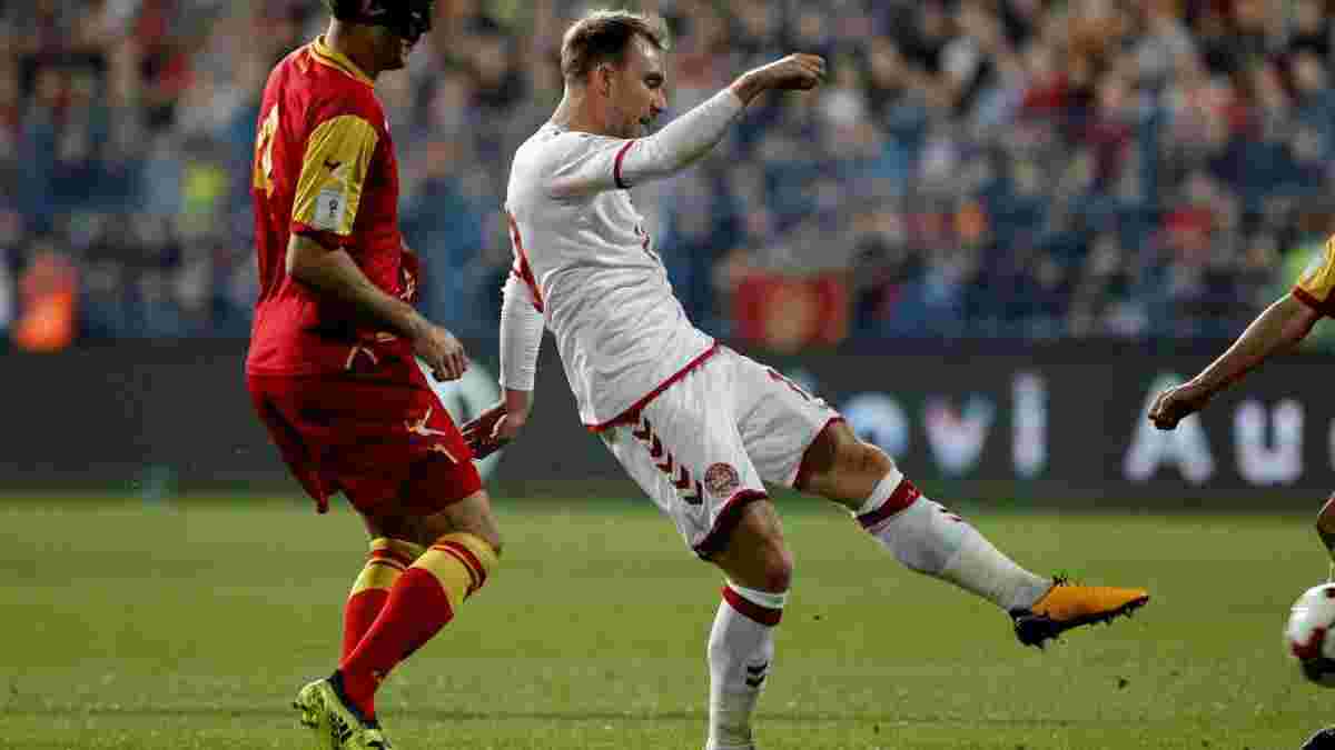 Черногория – Дания – 0:1 – Видео гола и обзор матча