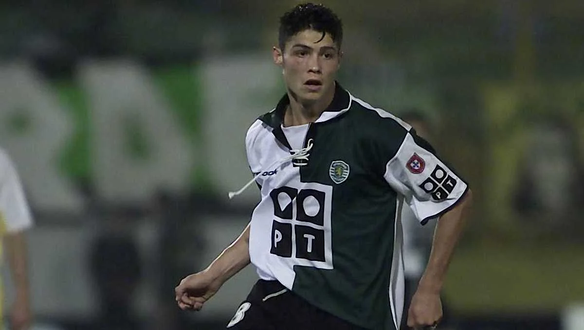 Криштиану Роналду времен Спортинга / getty images