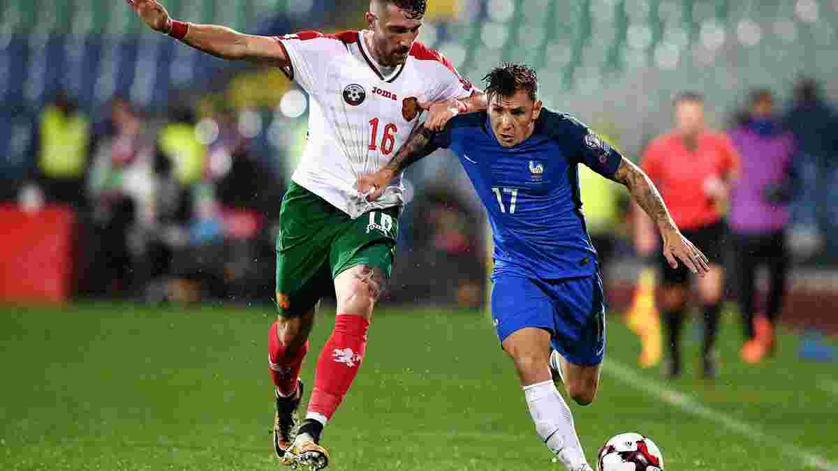 Отбор к ЧМ-2018: Болгария проиграла Франции и потеряла шанс на второе место