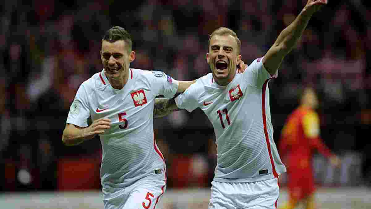 ЧМ-2018: Польша квалифицировалась на Мундиаль, Дания будет играть в плей-офф