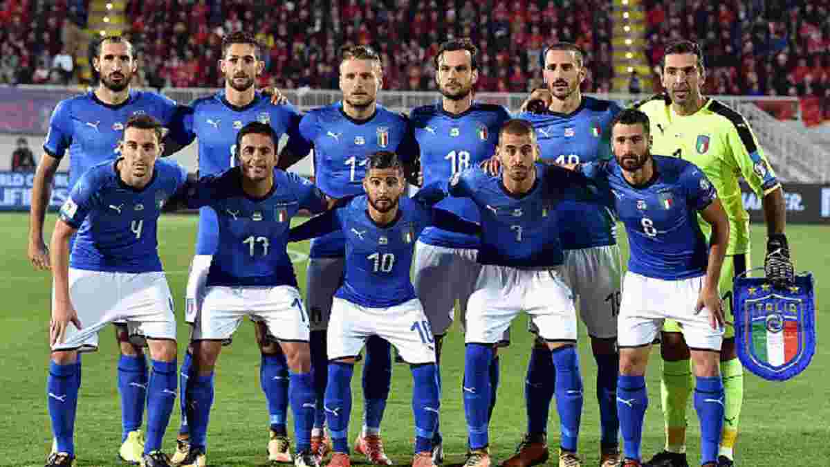 Италия проводит 800-й матч в своей истории