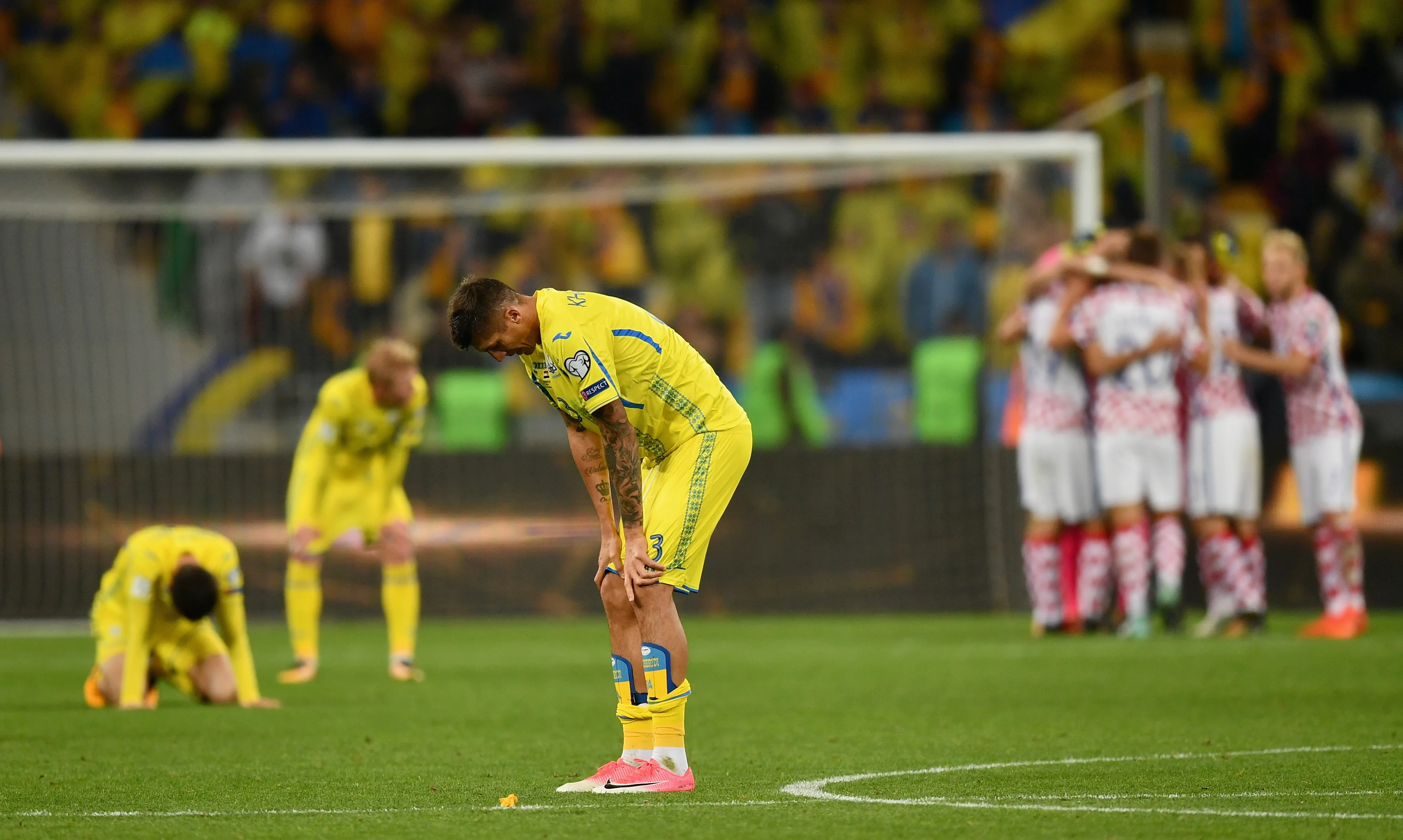 Україна програла Хорватії / getty images