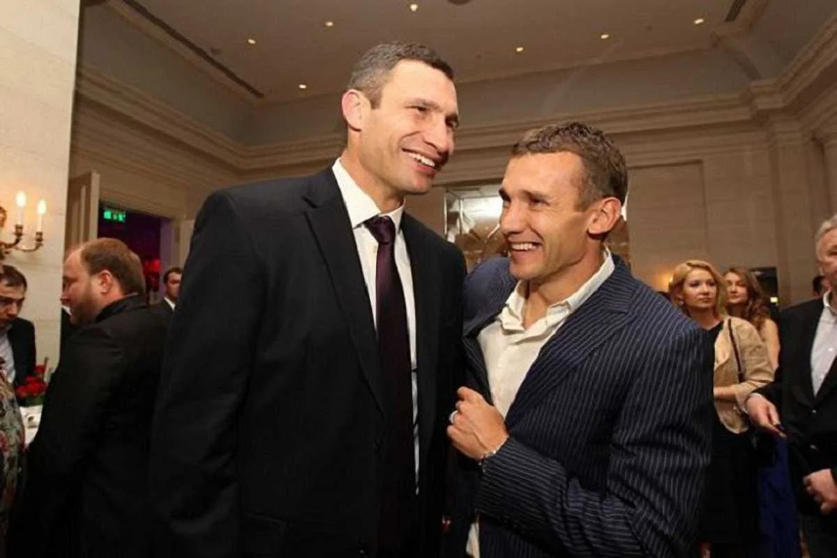 Віталій Кличко та Андрій Шевченко / Соцмережі