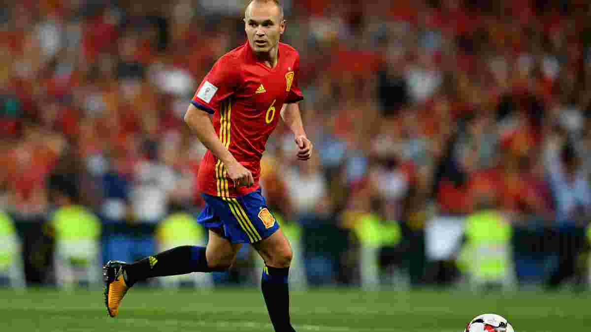 Іньєста натякнув, що може покинути збірну Іспанії після ЧС-2018 