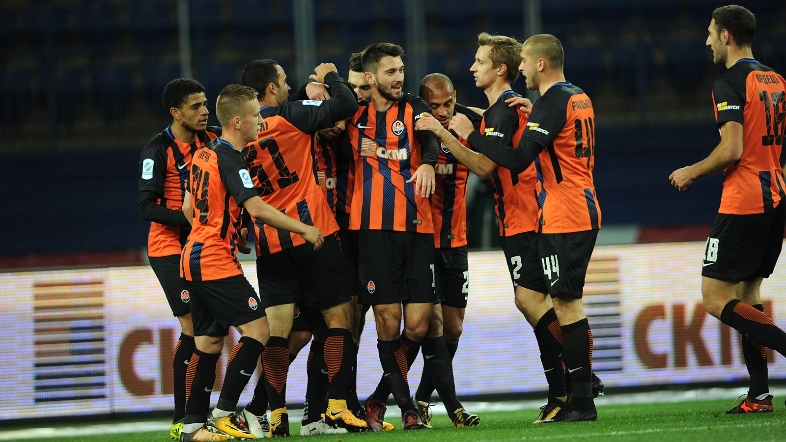 "Гірники" вітають Марлоса / ФК Шахтар