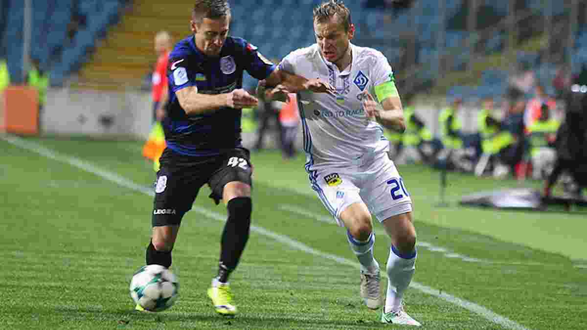 Чорноморець сенсаційно переміг Динамо в Одесі