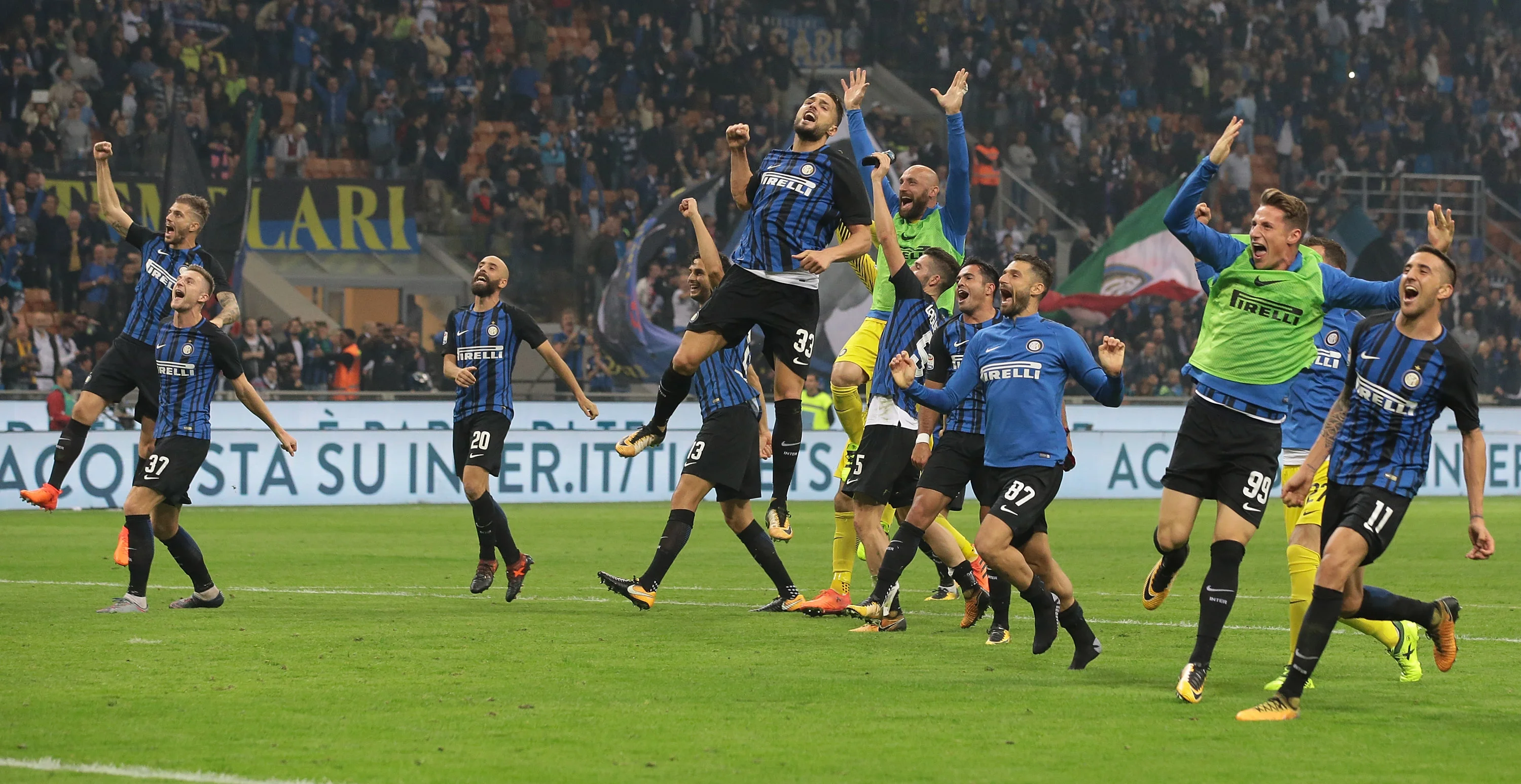 Интер победил в дерби / getty images
