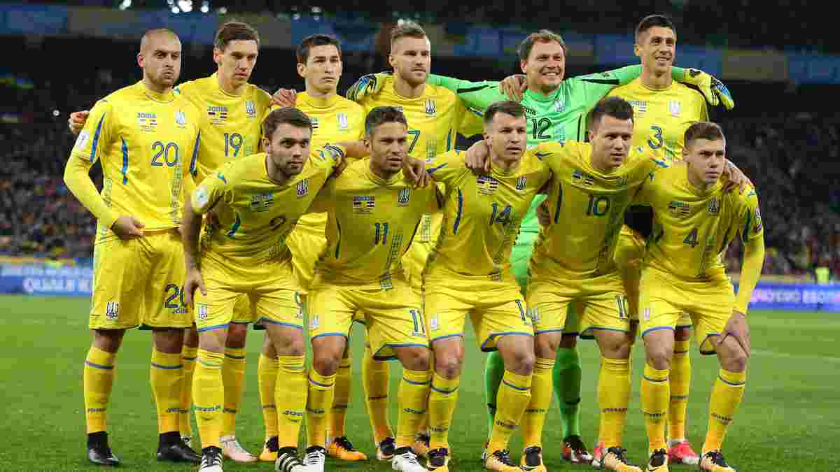 Збірна України опустилась на 6 позицій в оновленому рейтингу ФІФА