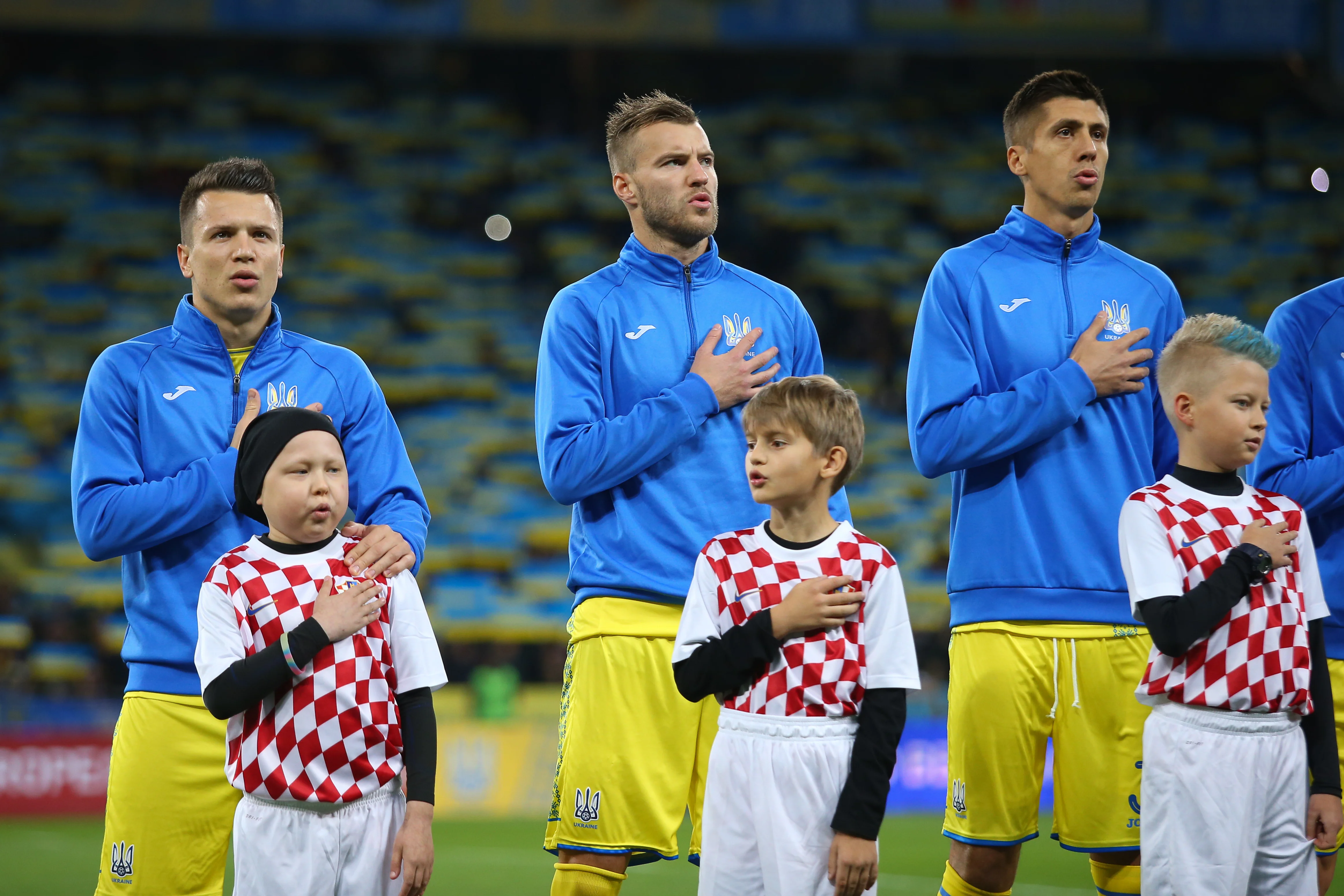 Сборная Украины / Фото А. Осипов