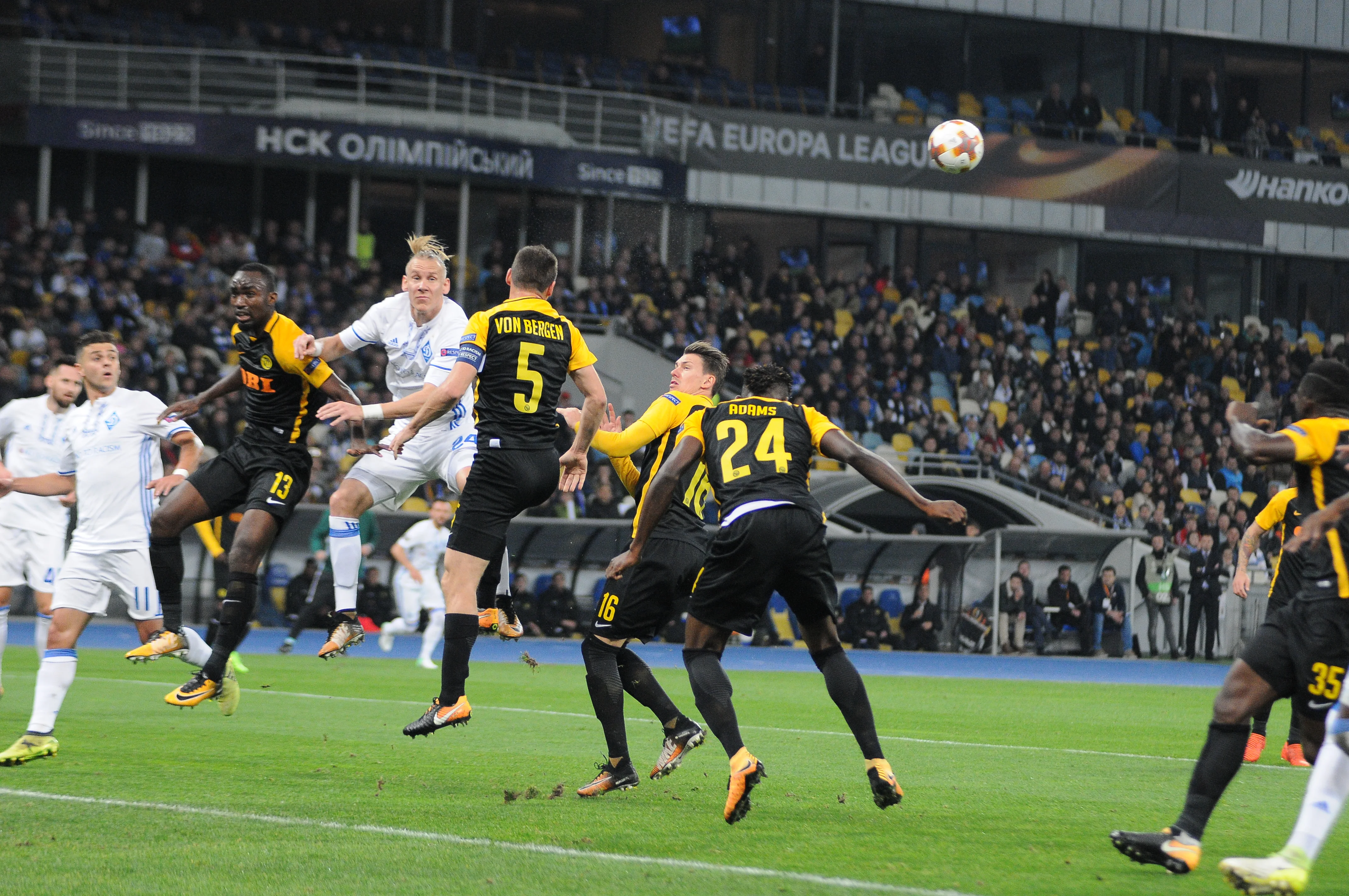 Динамо – Янг Бойз – 2:2 – Відео голів і огляд матчу