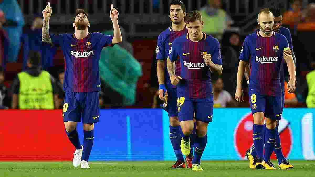 Барселона – Олимпиакос – 3: 1 – Видео голов и обзор матча