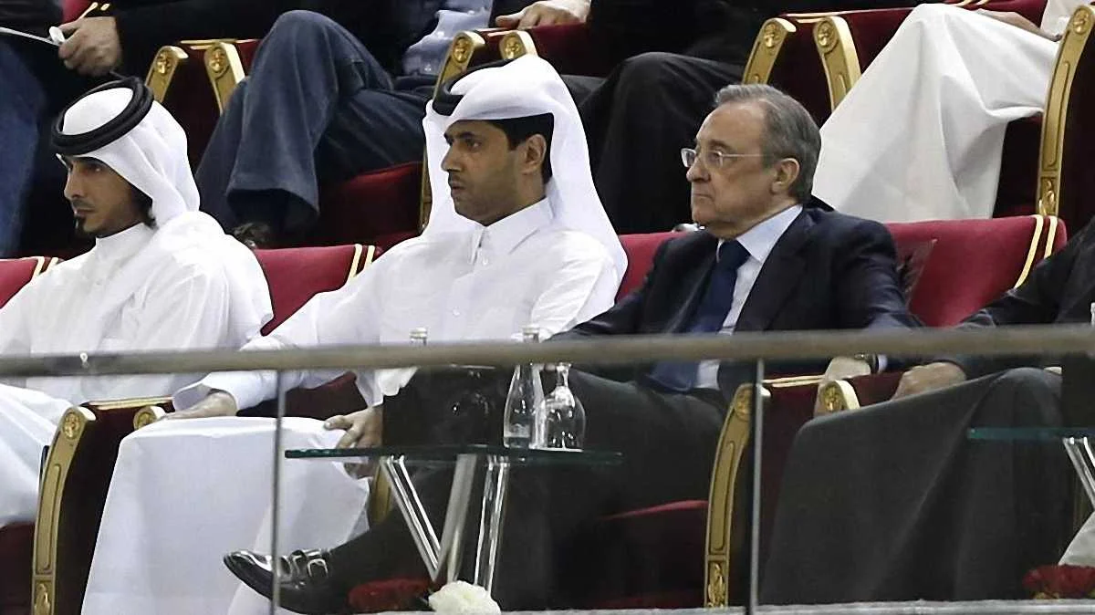 Нассер Аль Хелаифи и Флорентино Перес / Getty Images