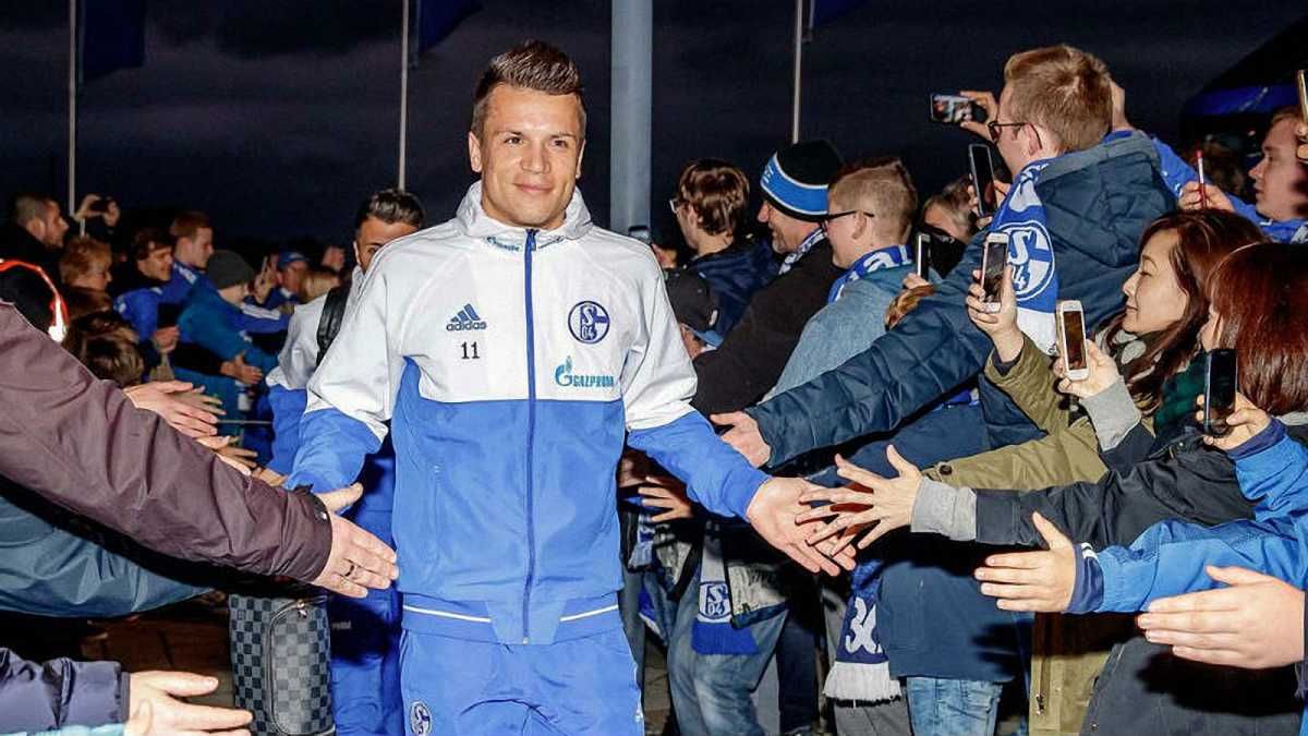 Евгений Коноплянка / Твиттер Шальке