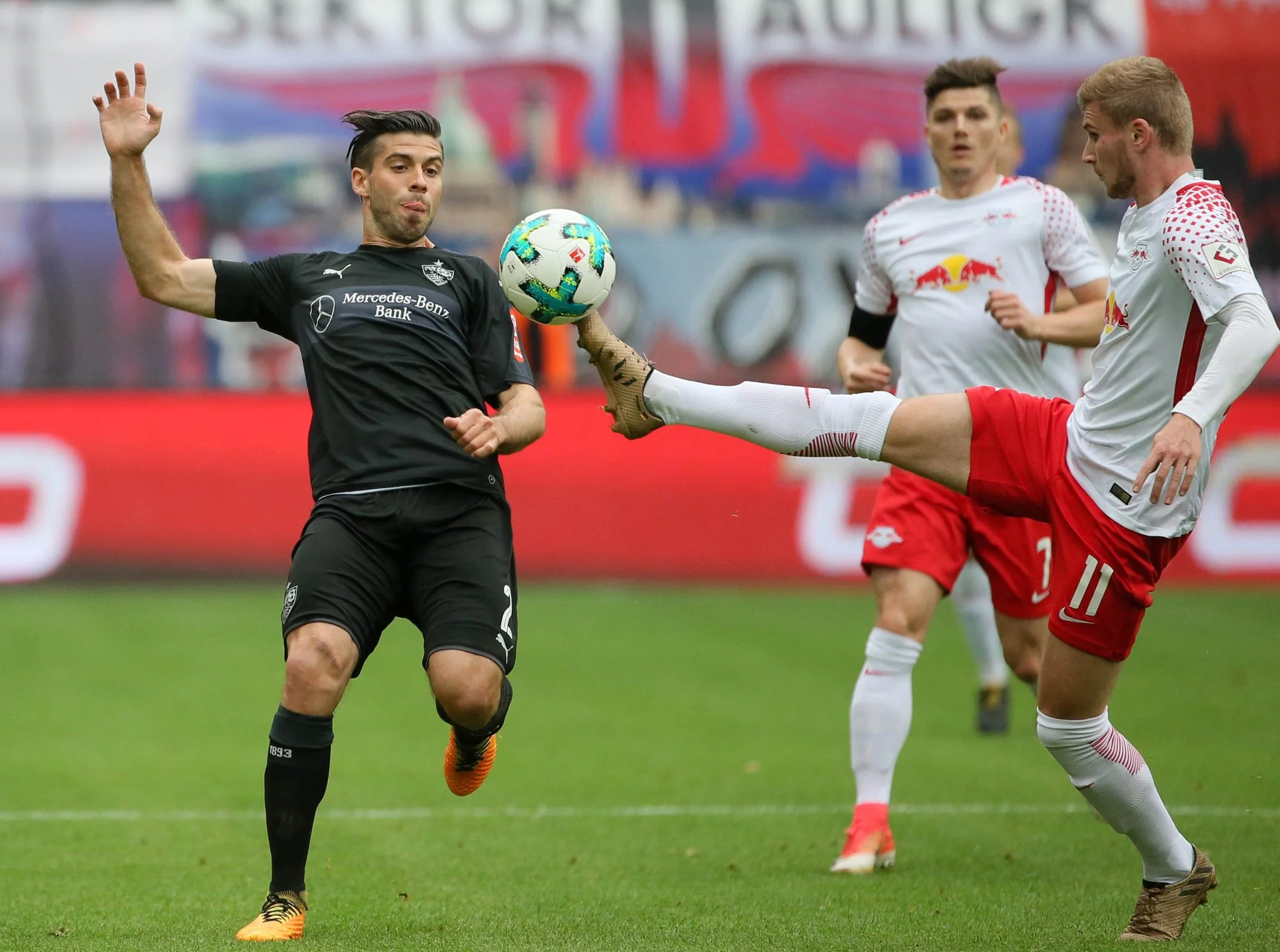 Фото з матчу РБ Лейпциг – Штутгарт / твіттер РБ Лейпциг