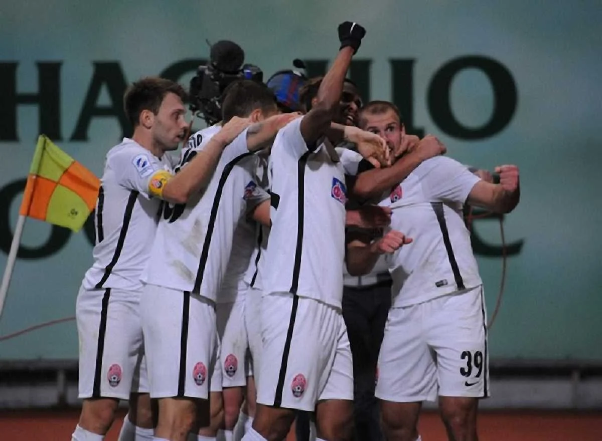 Заря празднует гол / фото из соцсетей