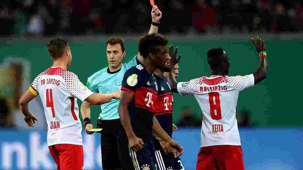Набі Кейта в поєдинку проти Баварії отримав третю червону картку в 7 матчах