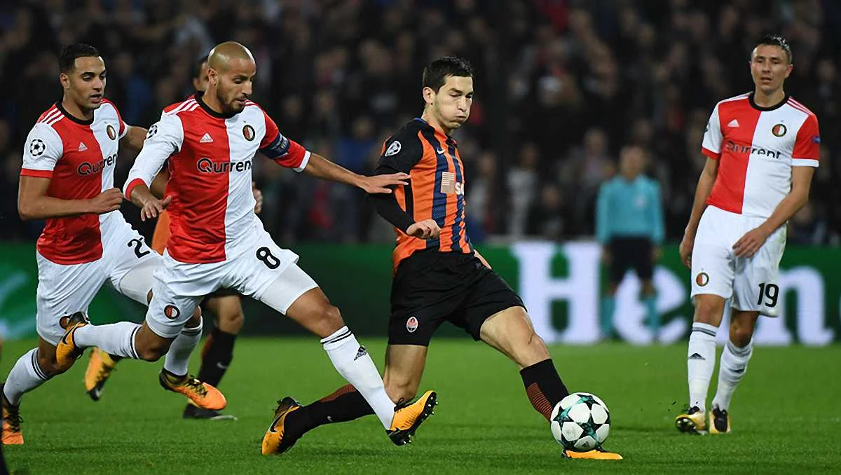 Шахтер – Фейеноорд прогноз на матч Лиги чемпионов 2017/18 / ФК Шахтер