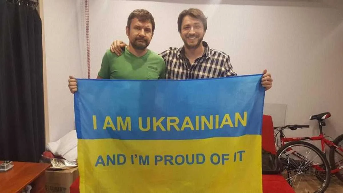 Сергей Притула (справа)