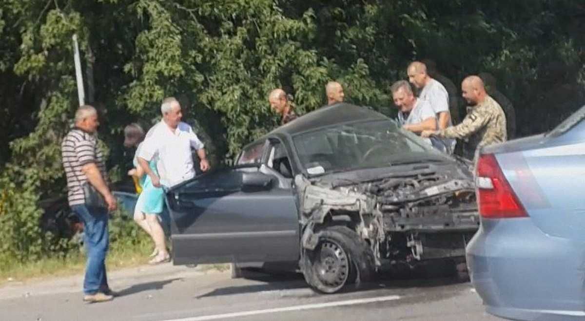 місце ДТП / Уніан