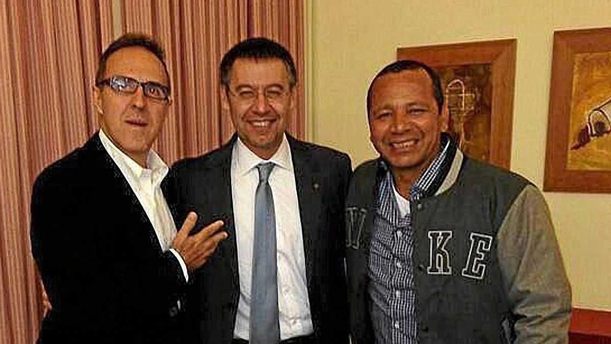 Вагнер Рібейро, Жозеп Бартомеу і Неймар-старший