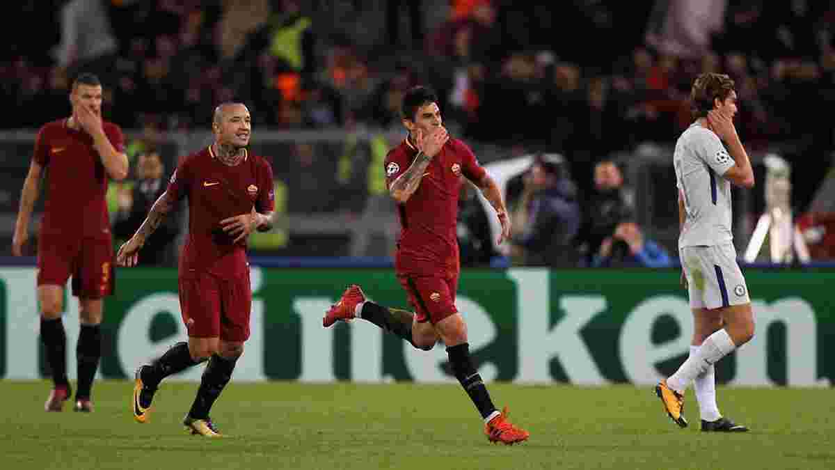 Рома – Челси – 3:0 – Видео голов и обзор матча