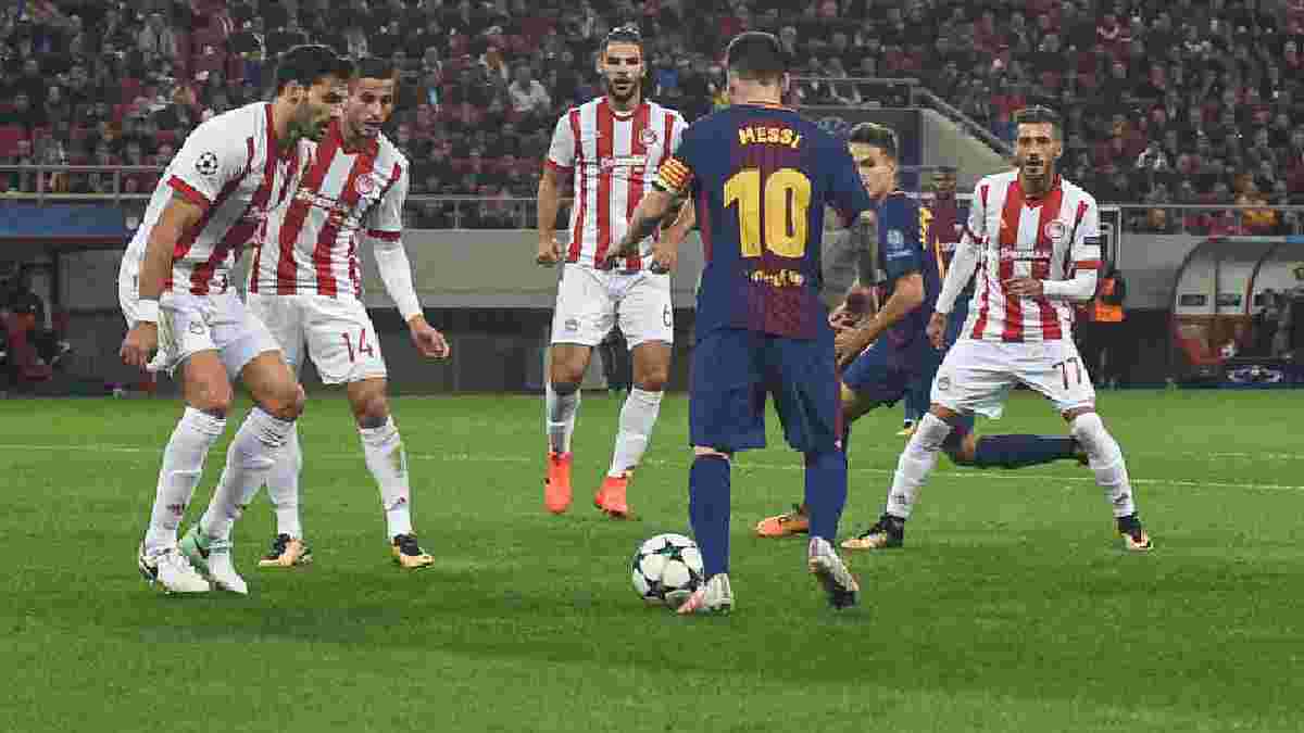 Барселона вперше за 5 років не забила у матчі групового етапу Ліги чемпіонів