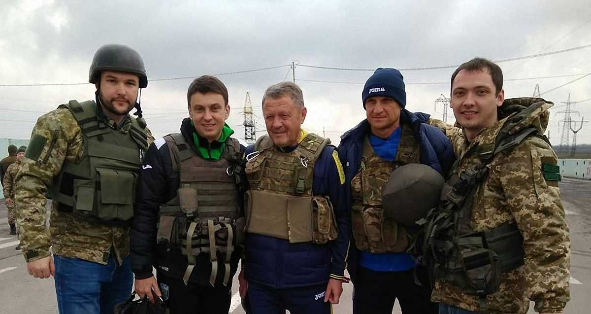 Мирон Маркевич с Езерским и Цыгаником побывал в АТО