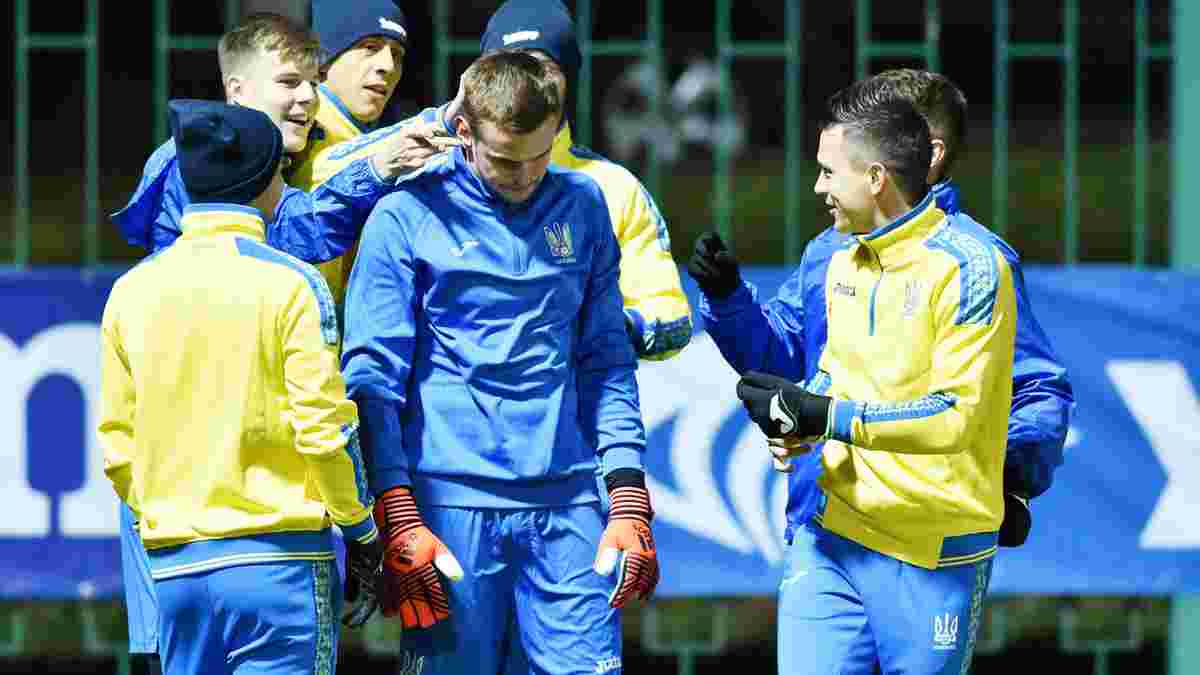 Збірна України провела перше тренування перед Словаччиною