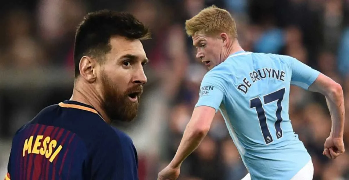 Мессі та Де Брюйне