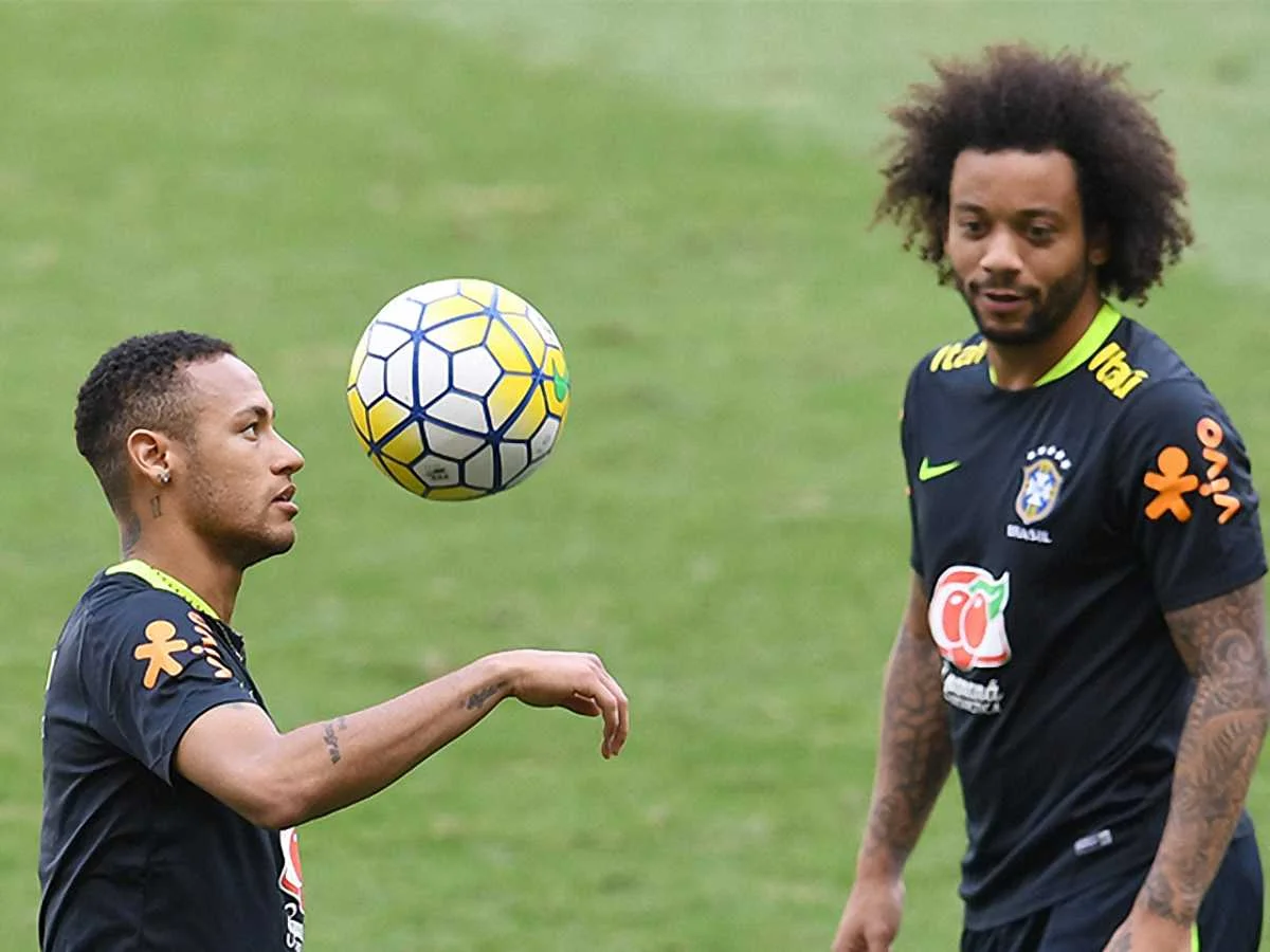 Неймар и Марсело