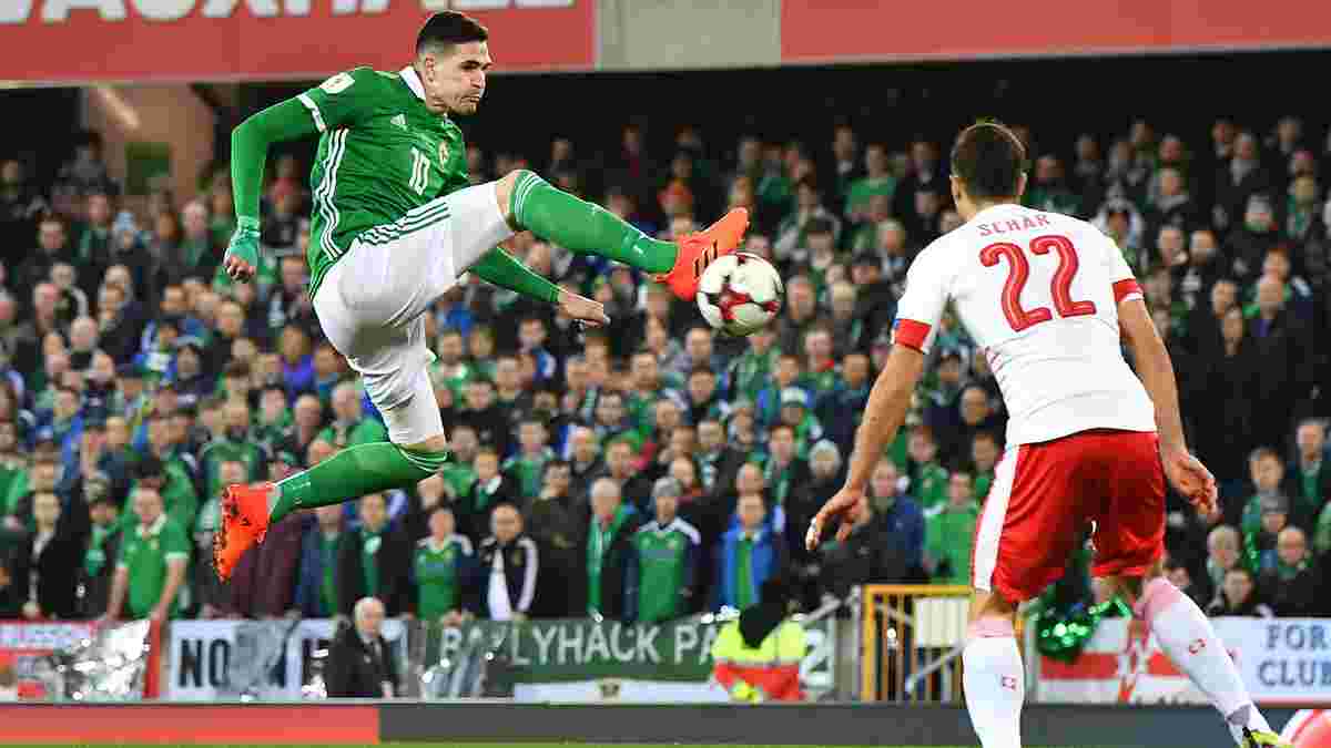 Северная Ирландия – Швейцария – 0:1 – Видео гола и обзор матча