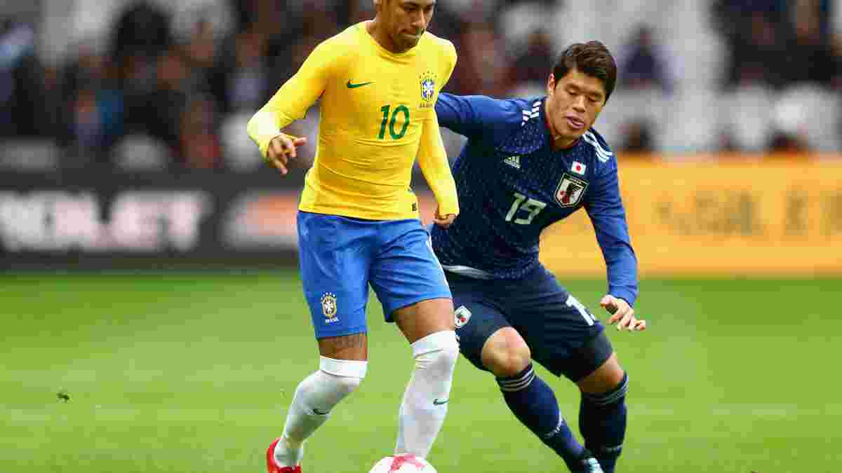 Бразилія впевнено обіграла Японію, Неймар не реалізував один з двох пенальті