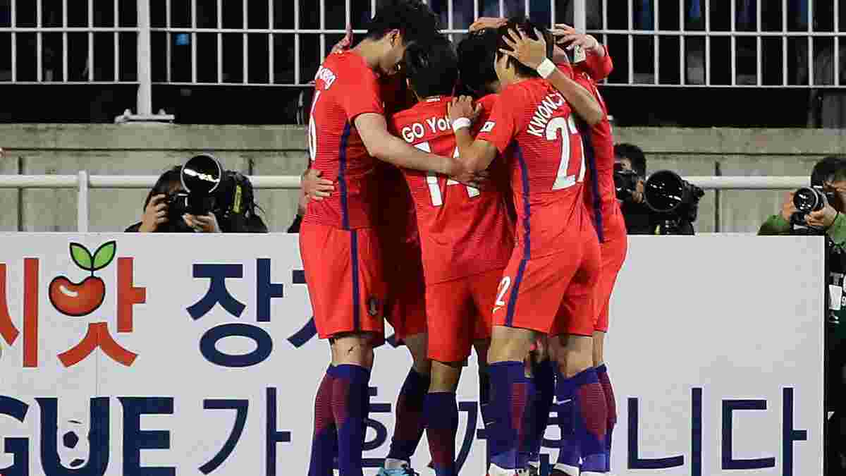 Товарищеские матчи: Южная Корея победила Колумбию, Сербия выиграла у Китая